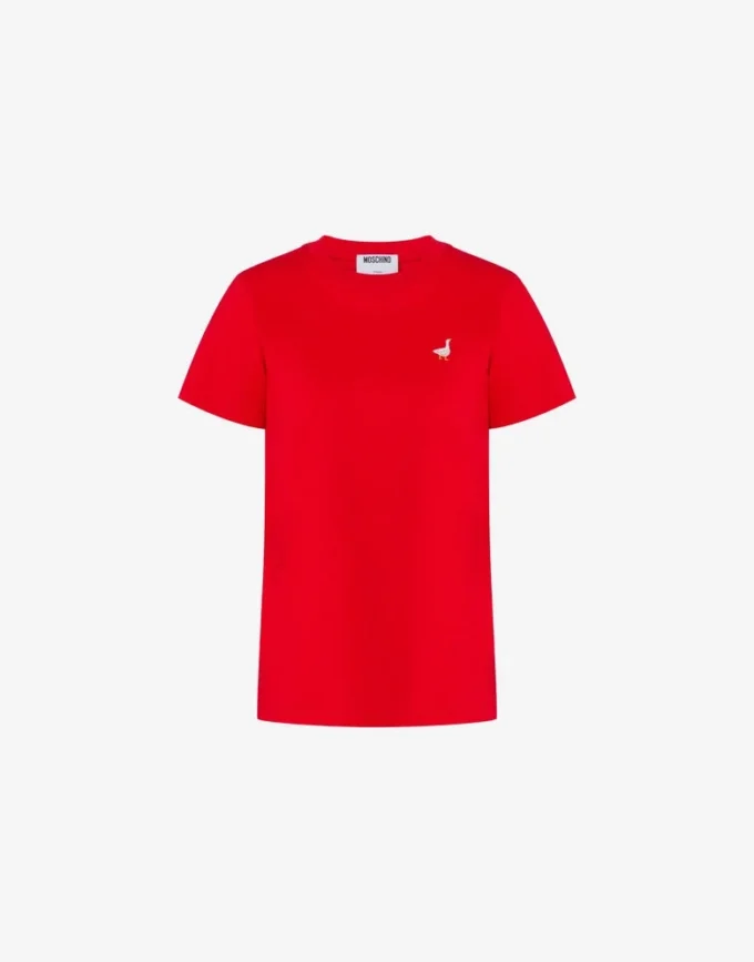 Camiseta de jersey de algodón orgánico Goose