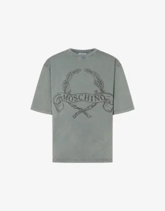 Camiseta de jersey de algodón orgánico Laurel Crown