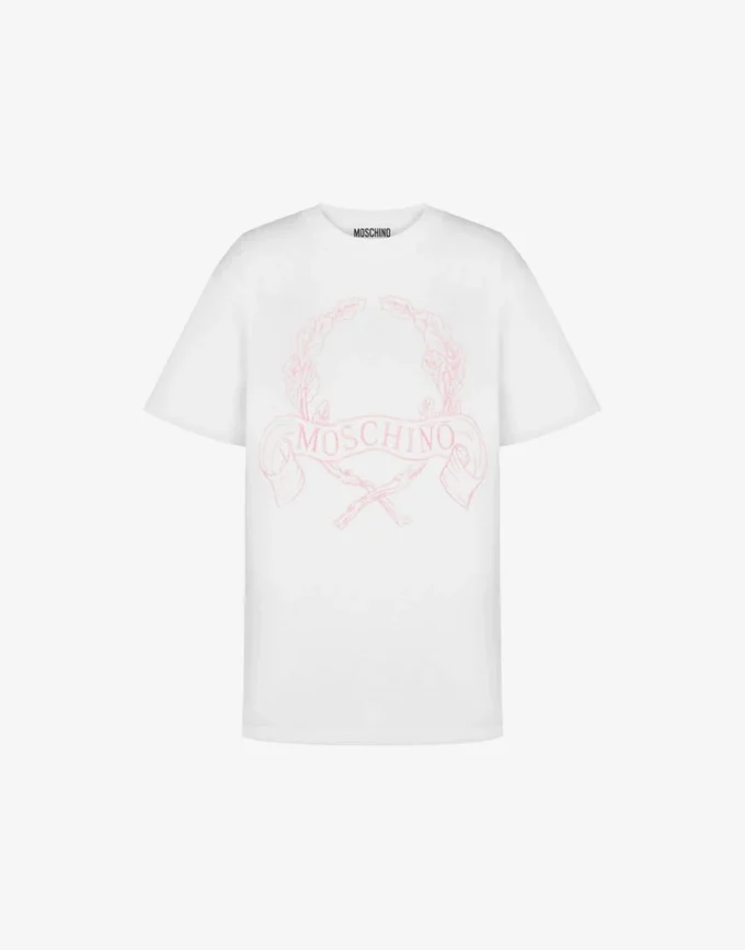 Camiseta de jersey de algodón orgánico Laurel Crown