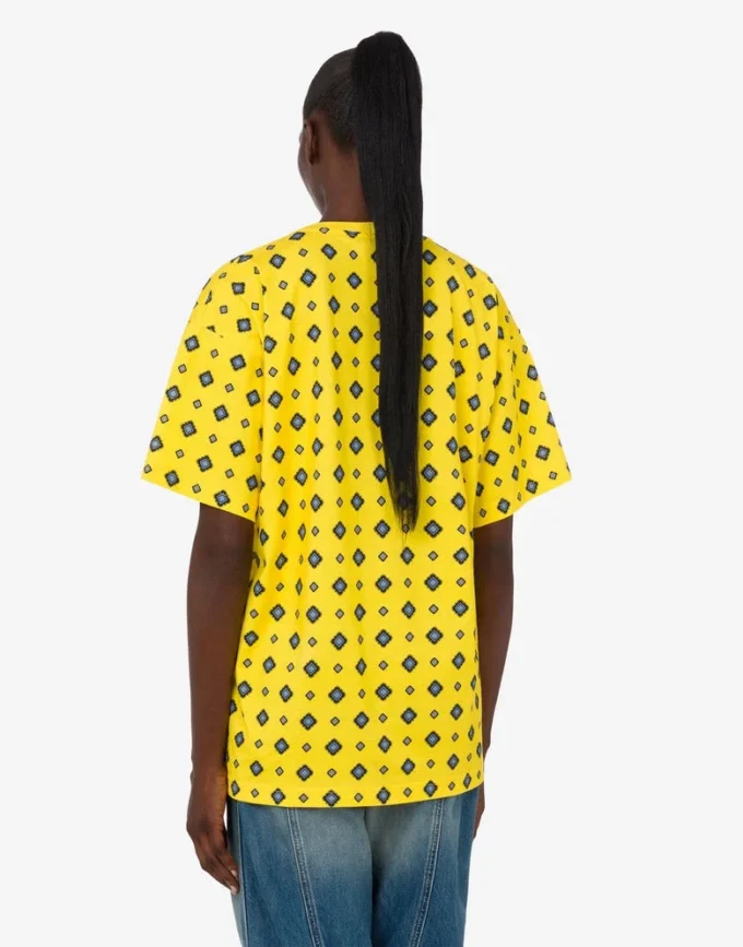 Camiseta de jersey de algodón orgánico Moschino Teddy Bear Camiseta de jersey de algodón orgánico Moschino Teddy Bear