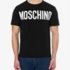 Camiseta de jersey elástico con logotipo