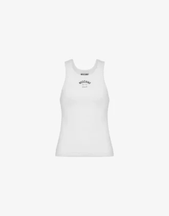 Camiseta sin mangas de algodón elástico