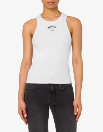 Camiseta sin mangas de algodón elástico