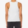 Camiseta sin mangas de algodón elástico