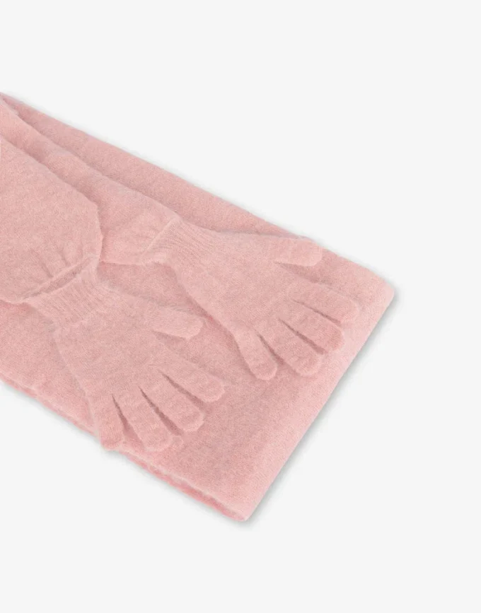 Capucha de mohair vaporoso