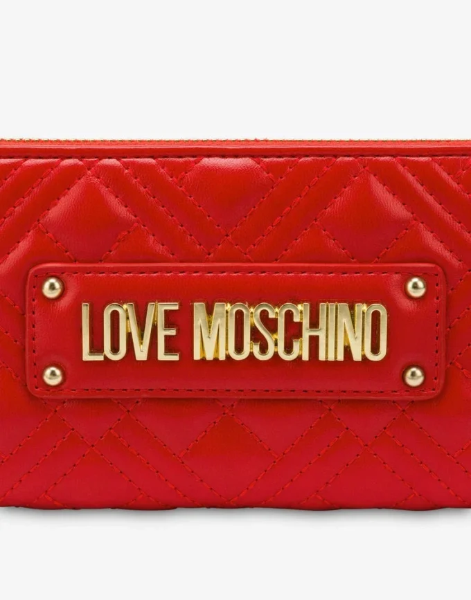 Cartera acolchada con cremallera Cartera acolchada con cremallera