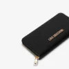 Cartera con cremallera y logotipo con letras Cartera con cremallera y logotipo con letras
