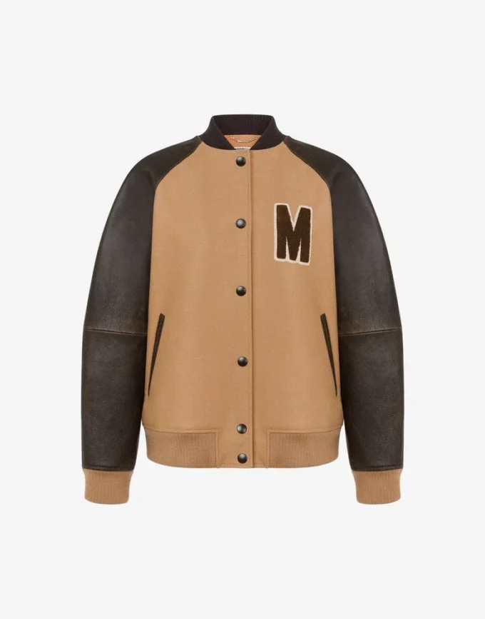 Chaqueta bomber de lana Chaqueta bomber de lana