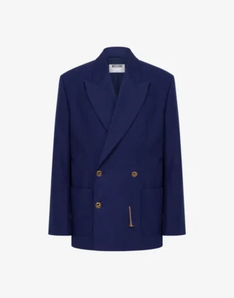 Chaqueta de algodón shantung Laurel Crown