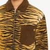 Chaqueta de gabardina de algodón estampada Chaqueta de gabardina de algodón estampada