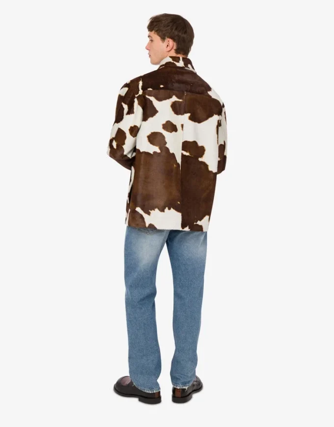 Chaqueta de piel de potro Chaqueta de piel de potro