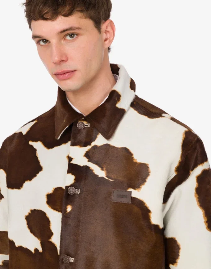 Chaqueta de piel de potro Chaqueta de piel de potro