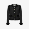 Chaqueta elástica de bouclé Chaqueta elástica de bouclé
