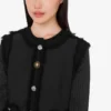 Chaqueta elástica de bouclé Chaqueta elástica de bouclé