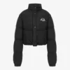 Chaqueta ligera de nailon con plumón Logotipo Laurel Crown Chaqueta ligera de nailon con plumón Logotipo Laurel Crown