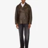 Chaqueta motera de piel napa Smiley® Chaqueta motera de piel napa Smiley®