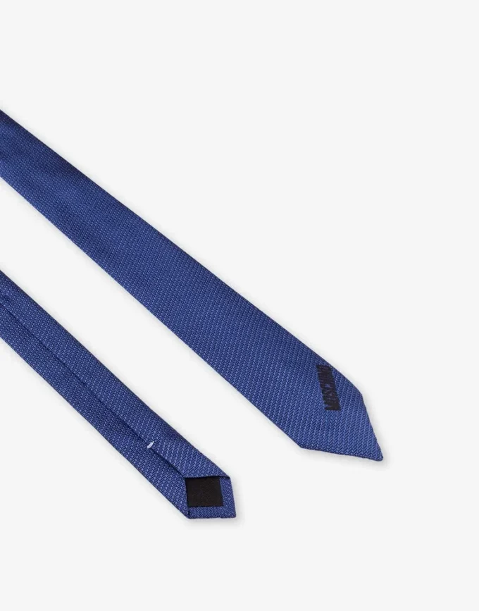 Corbata de seda jacquard