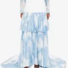 Falda larga con estampado «In the Cloud» Falda larga con estampado «In the Cloud»
