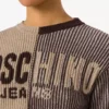 Jersey corto de mezcla de lana intarsia Jersey corto de mezcla de lana intarsia