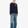 Jersey de lana merino extrafina con intarsia Jersey de lana merino extrafina con intarsia