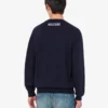 Jersey de lana merino extrafina con intarsia Jersey de lana merino extrafina con intarsia