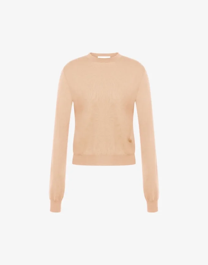 Jersey de lana y seda Golden M