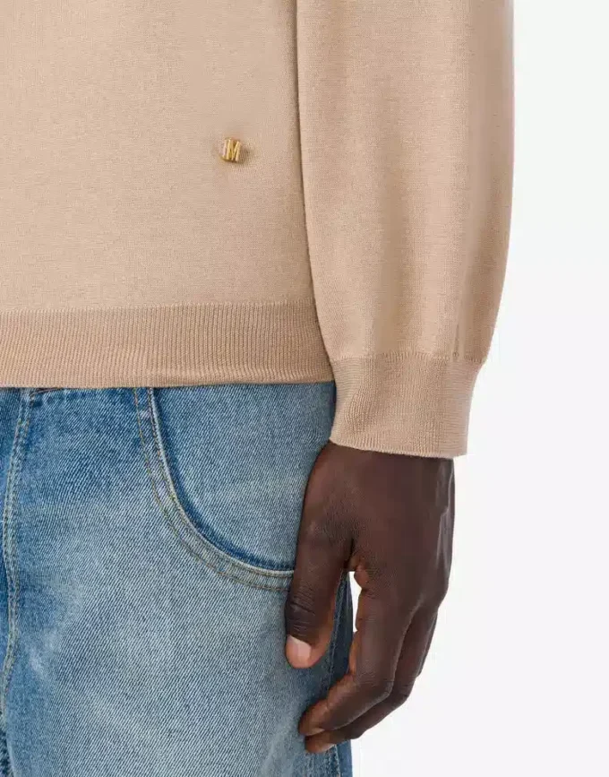 Jersey de lana y seda Golden M Jersey de lana y seda Golden M