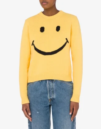 Jersey de mezcla de algodón Smiley®