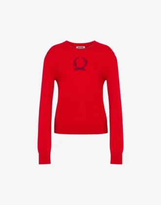 Jersey de mezcla de lana Laurel Crown