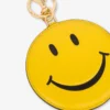 Llavero en napa Smiley®