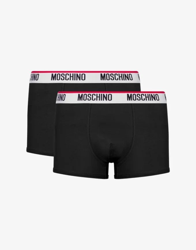 Logo Band, conjunto de 2 boxers de jersey elástico