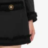 Minifalda de bouclé elástico Minifalda de bouclé elástico