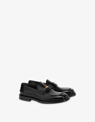 Mocasines de piel de becerro cepillada
