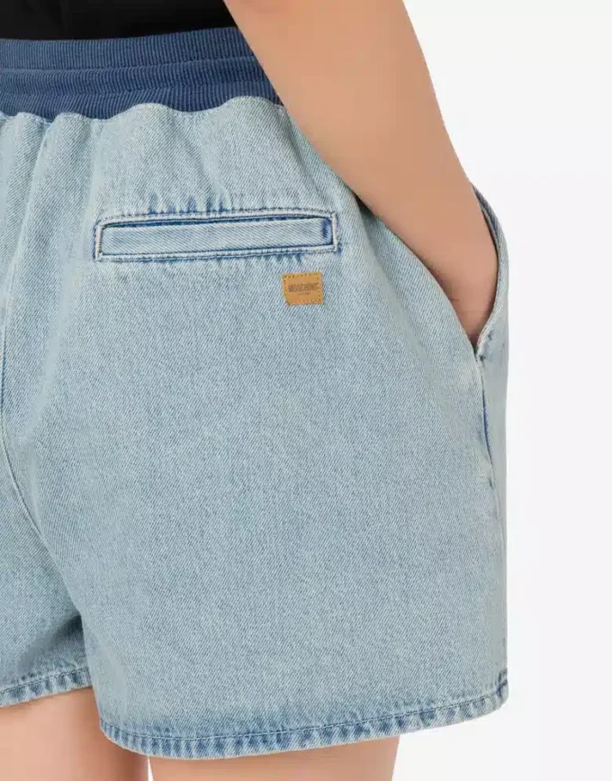 Pantalones cortos de denim de algodón Pantalones cortos de denim de algodón