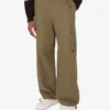 Pantalones de algodón diagonal Pantalones de algodón diagonal