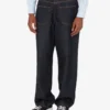Pantalones de denim de algodón azul Pantalones de denim de algodón azul