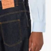 Pantalones de denim de algodón azul Pantalones de denim de algodón azul