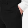 Pantalones de lona de lana Pantalones de lona de lana