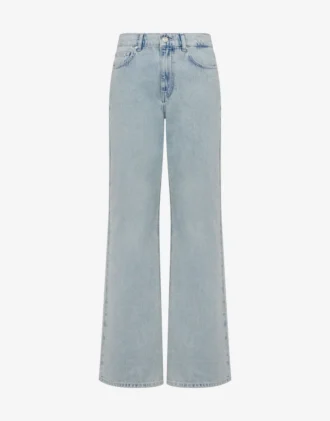 Pantalones de mezclilla de algodón