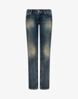 Pantalones de mezclilla de algodón