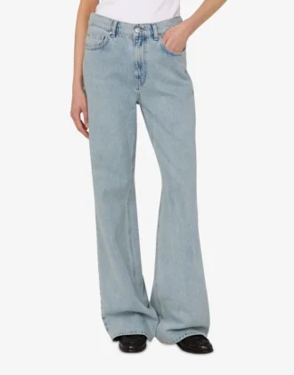 Pantalones de mezclilla de algodón