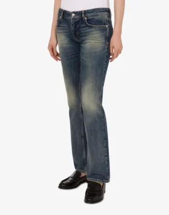 Pantalones de mezclilla de algodón