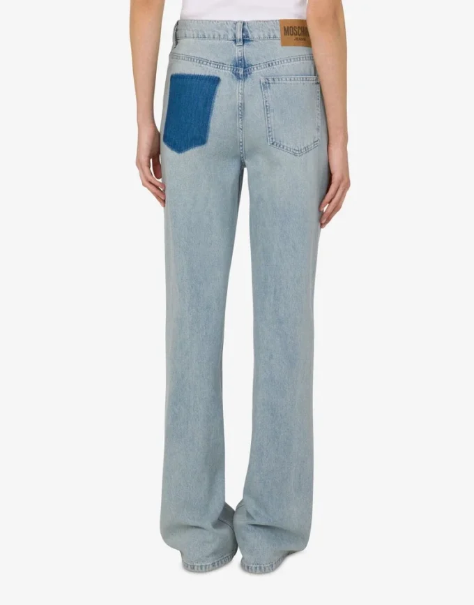 Pantalones de mezclilla de algodón Pantalones de mezclilla de algodón