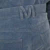 Pantalones de mezclilla flocados Pantalones de mezclilla flocados