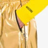 Pantalones de muselina de algodón laminada Pantalones de muselina de algodón laminada