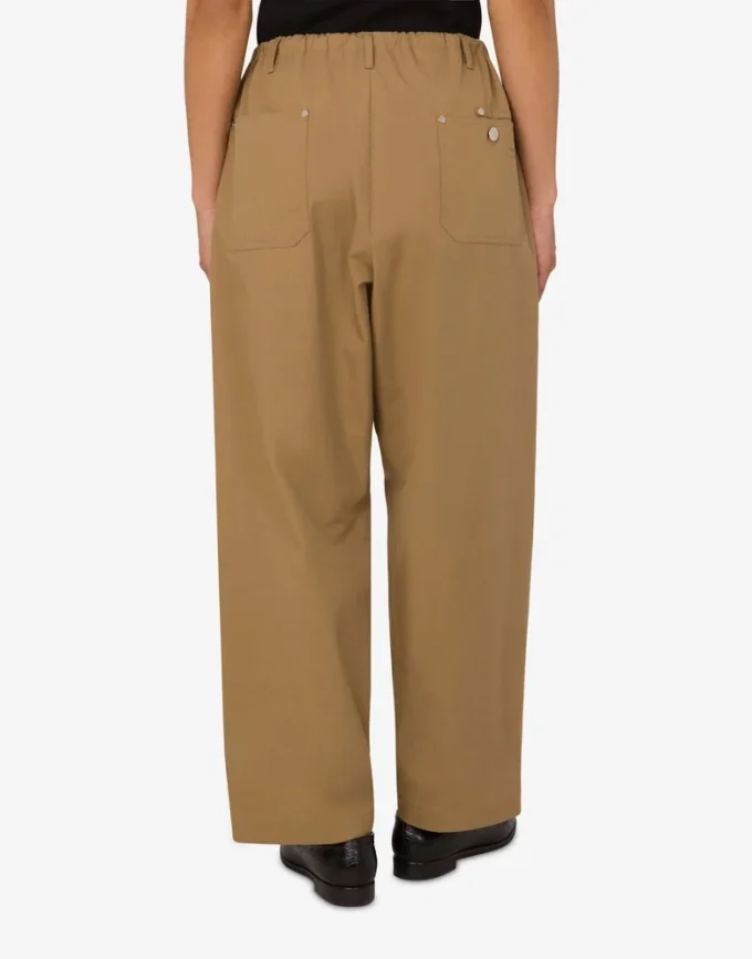 Pantalones de sarga de algodón Pantalones de sarga de algodón