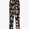 Pantalones de satén estampados Pantalones de satén estampados