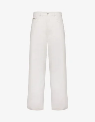 Pantalones de shantung de algodón