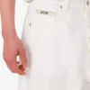 Pantalones de shantung de algodón Pantalones de shantung de algodón