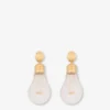 Pendientes con forma de bombilla